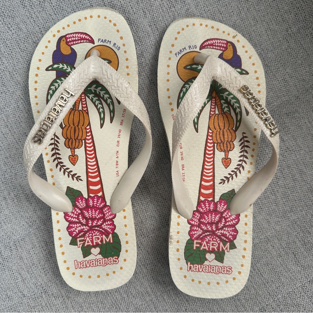 Farm Rio Havaianas Women's Flip Flop Sandals